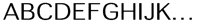 Altavion Light Semi Expanded Font UPPERCASE