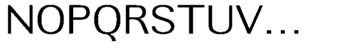 Altavion Light Semi Expanded Font UPPERCASE