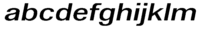 Altavion Medium Expanded Italic FONT