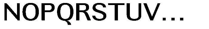 Altavion Medium Semi Expanded Font UPPERCASE