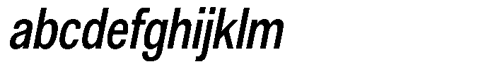Altavion Sem Bold Condensed Italic FONT