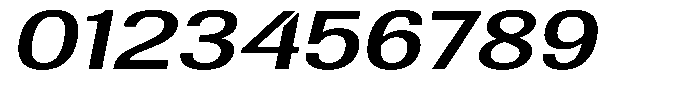 Altavion Sem Bold Exp Italic Font OTHER CHARS
