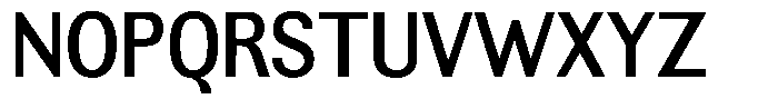 Altavion Sem Bold Semi Condensed Font UPPERCASE