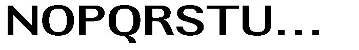 Altavion Semi Bold Expanded Font UPPERCASE