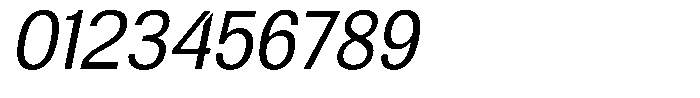 Altavion Semi Condensed Italic Font OTHER CHARS