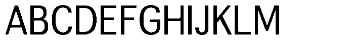 Altavion Semi Condensed Font UPPERCASE