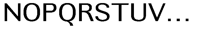 Altavion Semi Expanded Font UPPERCASE
