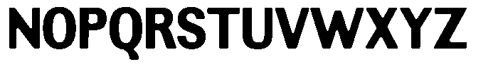 Altavion Soft Black Sem Condensed Font UPPERCASE
