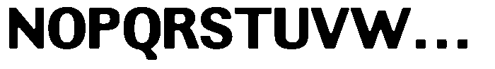 Altavion Soft Black Font UPPERCASE