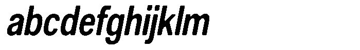 Altavion Soft Bold Condensed Italic FONT