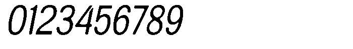 Altavion Soft Condensed Italic Font OTHER CHARS