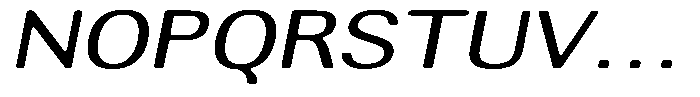 Altavion Soft Expanded Italic Font UPPERCASE