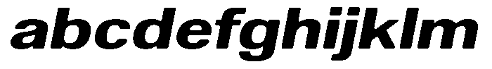 Altavion Soft Extra Bold Exp Italic FONT