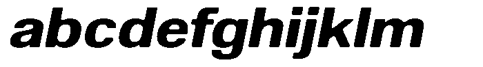 Altavion Soft Extra Bold Sem Exp Italic FONT