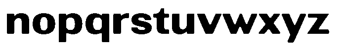 Altavion Soft Extra Bold Sem Exp Font LOWERCASE