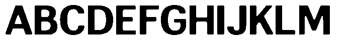 Altavion Soft Extra Bold Font UPPERCASE