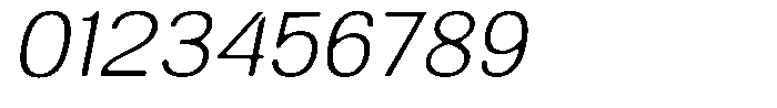 Altavion Soft Extra Light Italic Font OTHER CHARS