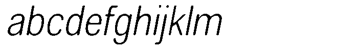 Altavion Soft Extra Light Sem Condensed Italic FONT
