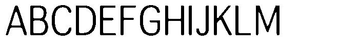 Altavion Soft Light Sem Condensed Font UPPERCASE