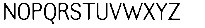Altavion Soft Light Sem Condensed Font UPPERCASE