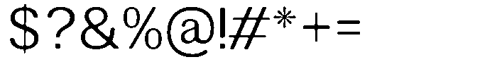 Altavion Soft Light Font OTHER CHARS