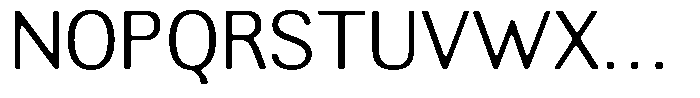 Altavion Soft Light Font UPPERCASE