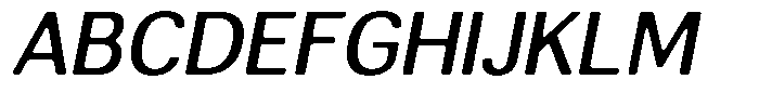 Altavion Soft Medium Italic Font UPPERCASE