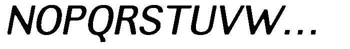 Altavion Soft Medium Italic Font UPPERCASE