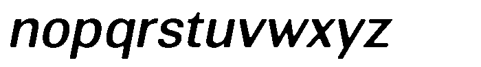 Altavion Soft Medium Italic Font LOWERCASE