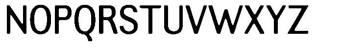 Altavion Soft Medium Sem Condensed Font UPPERCASE
