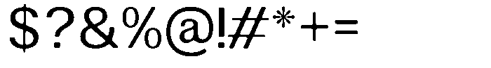 Altavion Soft Regular Font OTHER CHARS