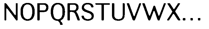Altavion Soft Regular Font UPPERCASE