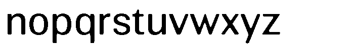 Altavion Soft Regular Font LOWERCASE