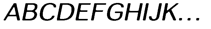 Altavion Soft Sem Exp Italic Font UPPERCASE