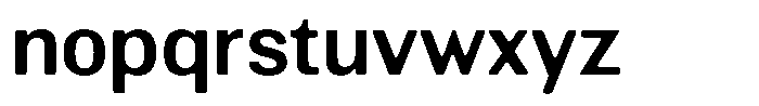 Altavion Soft Semi Bold Font LOWERCASE