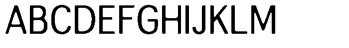 Altavion Soft Semi Condensed Font UPPERCASE