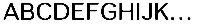 Altavion Soft Semi Expanded Font UPPERCASE