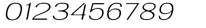 Altavion Soft Thin Exp Italic Font OTHER CHARS