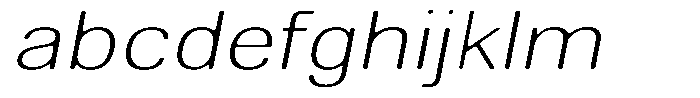 Altavion Soft Thin Exp Italic FONT