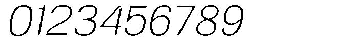 Altavion Soft Thin Italic Font OTHER CHARS