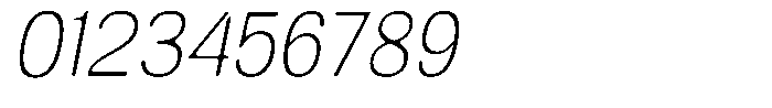 Altavion Soft Thin Sem Condensed Italic Font OTHER CHARS