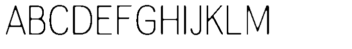 Altavion Soft Thin Sem Condensed Font UPPERCASE