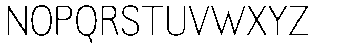 Altavion Soft Thin Sem Condensed Font UPPERCASE