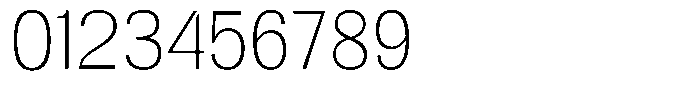 Altavion Thin Semi Condensed Font OTHER CHARS