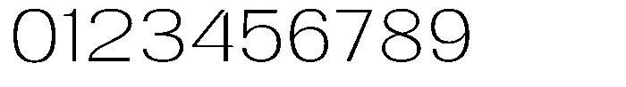 Altavion Thin Semi Expanded Font OTHER CHARS