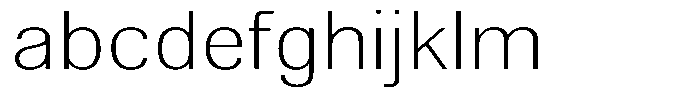 Altavion Thin Semi Expanded FONT