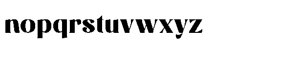 Altaya Romance Bold Font LOWERCASE