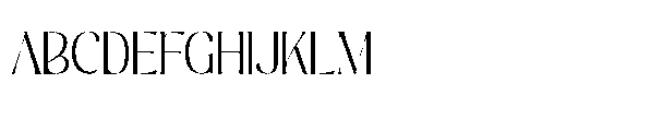 Altaya Romance Thin Font UPPERCASE