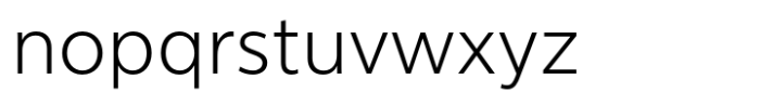 Alteix Sans Light Font LOWERCASE