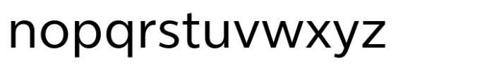 Alteix Sans Regular Font LOWERCASE